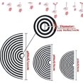 thumbnail image 3 of 35 Inch Christmas Tree Skirt Black and White Tree Skirt, Annual Rings Halloween Tree Skirt, Thin Tree Mat for Happy Halloween Christmas Holiday Party, 3 of 5