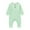 Light Green, variant on Esaierr Newborn Baby Boys Girls Unisex Coverall Jumpsuit 0-18m Spring Fall Long-Sleeved Romper Infant Cotton One-Piece