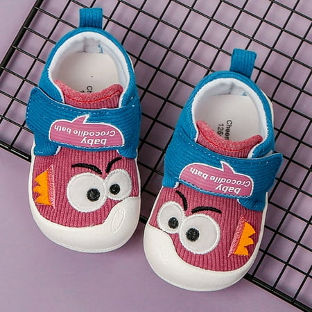 

Dyfzdhu Fashion Autumn Toddler And Girls Casual Shoes Soft Sole Round Toe Buckle Shoes