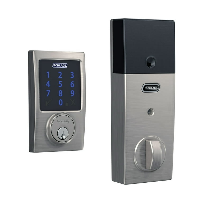 Schlage Connect Century Touchscreen Smart Lock, Keypad Keyless