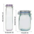 thumbnail image 5 of Reusable Stand Up Jar Seal Bags for Food Snack Storage Travel Picnic and Camping Leakproof Durable Bags, 5 of 9