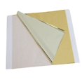 thumbnail image 4 of Hojas de Oro de Imitación de 100 Piezas - Papel de Aluminio Multipropósito para Hogar, Pared, Marco, Viruela, Decoración de Muebles - Champán plata Sunnimix Lámina de hoja de oro de doble tamaño, 4 of 7