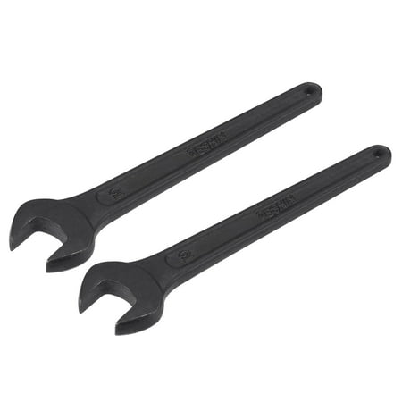 

Uxcell 19mm Open End Spanner Carbon Steel Single Head Wrench Hand Tool 2 Pcs