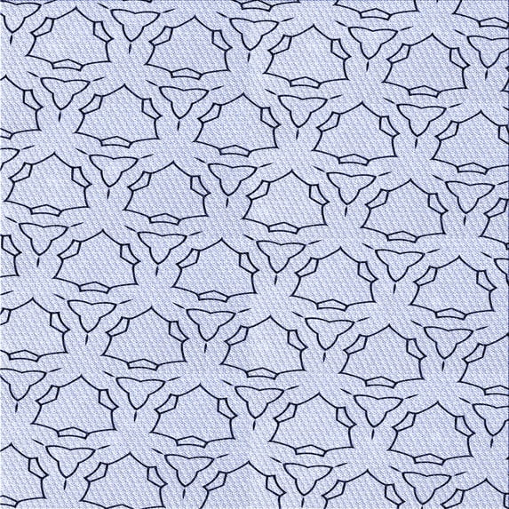 Ahgly Company Machine Washable Indoor Square Transitional Lavender Blue Area Rugs, 4' Square