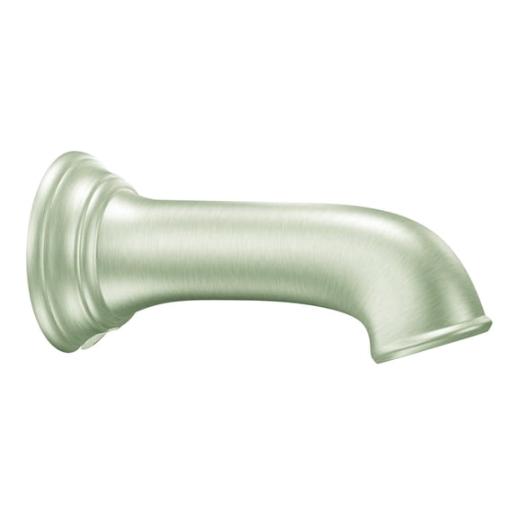 Moen Commercial Classic Brushed Nickel Diverter Tub Spout