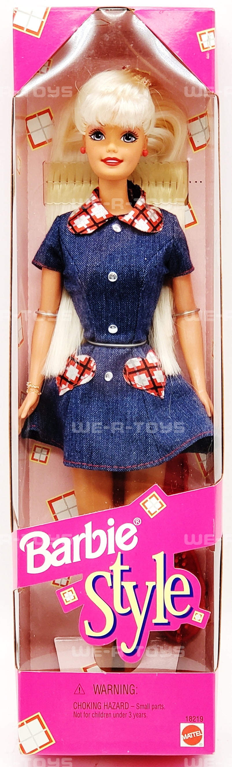 Mattel Blonde Barbie Style Barbie Doll 1997