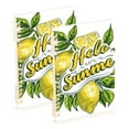 thumbnail image 6 of Hello Summer Lemon Spiral Journal Notebook College Ruled Notebook 8.3" x 5.7" A5 Lined Thick Paper Page, 6 of 6