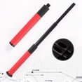 thumbnail image 3 of Compact Telescopic Trekking Poles - Adjustable 10-20Inch, Mechanical Locking, Ergonomic Silicone Grip - for Hiking, Skiing & Outdoor Adventures - Red, 3 of 7