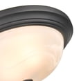thumbnail image 4 of 4603-MB Millennium Lighting 2 Light Flush Mount-5.5 Inch Tall and 13 Inch Wide-Matte Black Finish, 4 of 4