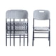 thumbnail image 1 of Silla Plegable Loomber  Blanca Verona - Set de 4 piezas, 1 of 8