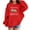 N50-Red, variant on NAFUU Fashion Girls Hoodies Long Sleeve Hooded Sweatshirt Casual Pullover With Prints Kids Fashion Clothes Hoodie Tops For School Wear 3-4 Years