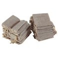 thumbnail image 1 of 50Pcs Small Burlap Bags with Drawstring,3X4Inch Gift Little Burlap Drawstring Bags,Reusable to Stor, 1 of 5
