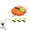 Orange, variant on tennis trainer,Portable Tennis Practice Equipment for Solo Training, tennis trainer, Self Tennis Practice & Skill Development Kit, for Backyard Self-Training & Exercise