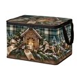 thumbnail image 2 of Trovenix Christmas Storage Box Bag Clothing Home Organizer Xmas Holiday Decorative Bin For Clothes Blankets Pillows Sweaters Quilts, 2 of 6