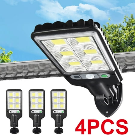 

4PCS Outdoor Solar Street Lamp Light