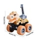 thumbnail image 3 of Juguete educativo para niños, coche de ingeniería de dinosaurios, excavadora de empuje, regalo para niños, vehículo de ingeniería de plástico., 3 of 6