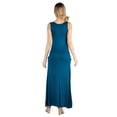 thumbnail image 4 of Maternity Scoop Neck Sleeveless Pocket Maxi Dress, 4 of 4