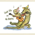 thumbnail image 3 of CafePress - On Da Bayou Light T Shirt - Men's Classic Graphic T-Shirt, 3 of 4