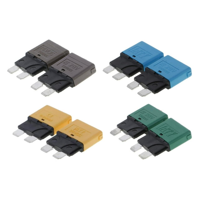 Fusible Reajustable Marino Automático De 2 Piezas De 28 V ( 15 20 30) Zulema Disyuntor mini fusible