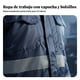thumbnail image 5 of Abbraccia Ropa de trabajo para cámaras frigoríficas, anticongelante, impermeable, con capucha, multipbolsillo, chaqueta gruesa, 5 of 6