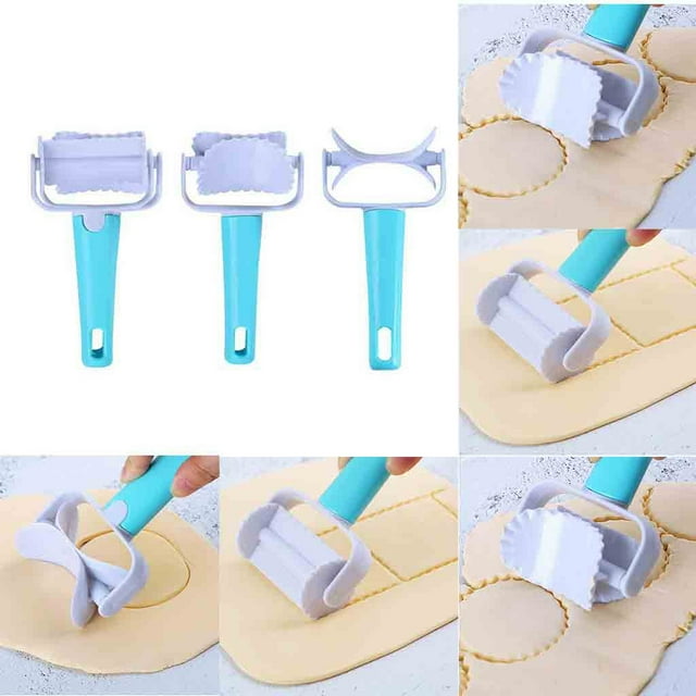Rolling Cookies Cutter Maker Cake DIY Decorating Sweet Tools