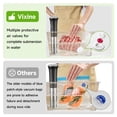 thumbnail image 4 of Vixino Vacuum Sealer Bags, 80 Reusable Vacuum Sealer Bags for Food, BPA-Free, Meal Prep and Sous Vide Cooking,Works for Handheld Sealer and Vac Seale, 4 of 7