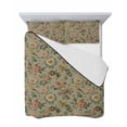 thumbnail image 7 of Vintage Spring Floral King Size Down Alternative Comforter, Lightweight Comforter Quilt Bedding Set with Pillow Shams Farmhouse Flowers Green Vintage All Seasons Bed Comforter Duvet Insert 96"x106", 7 of 7