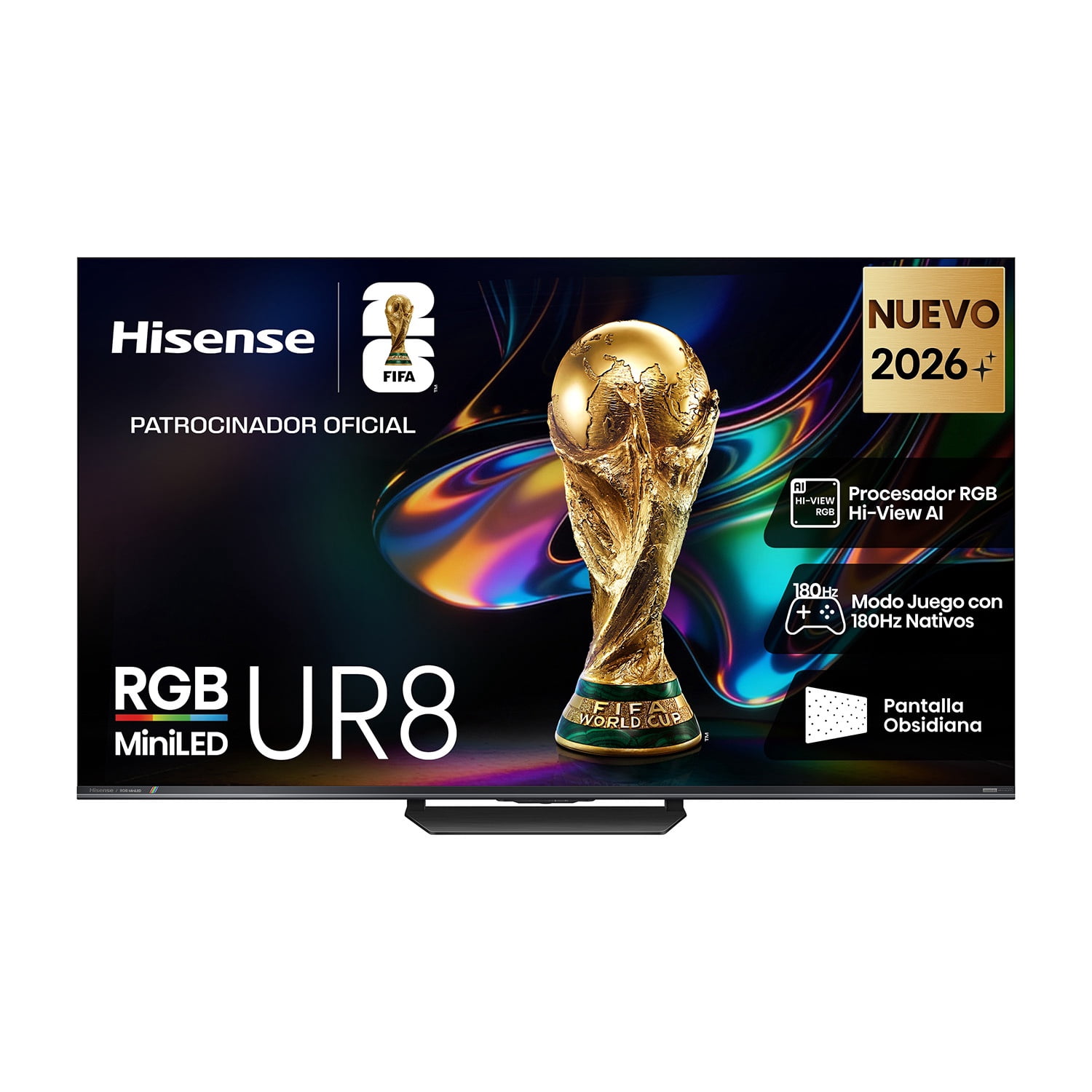 Pantalla Hisense de 75 pulgadas RGB-MINILED 75UR8SG