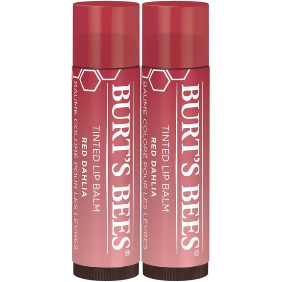 Bálsamo labial Burt's Bees Long Lasting 2 en 1 Duo Fiery Red