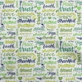 thumbnail image 1 of oneOone Cotton Poplin Light Green Fabric Text Fabric For Sewing Printed Craft Fabric By The Yard 56 Inch Wide, 1 of 6