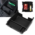 thumbnail image 4 of Center Console Tray, Convenient Matte Finish Noiseless Armrest Storage Container ABS Wearproof  for Car, 4 of 7