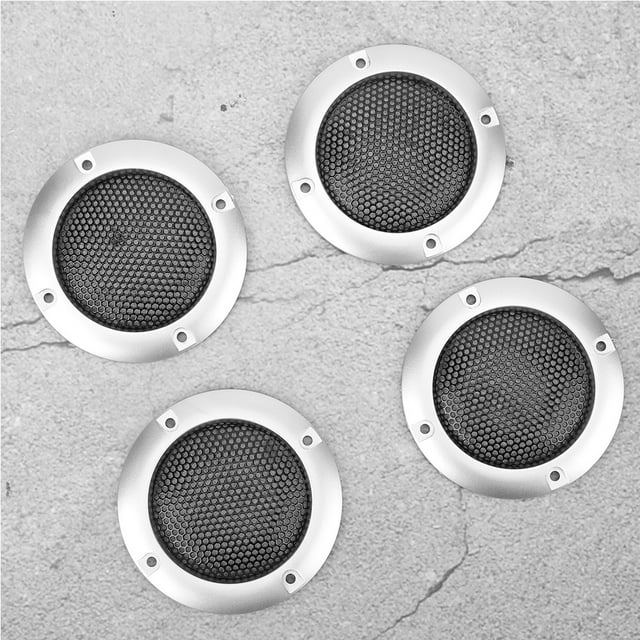 Rejilla de altavoz para automóvil, 4 piezas, 2 pulgadas, rejilla de altavoz decorativa para automóvil, rejilla de altavoz, funcionalidad de alta precisión