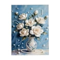 thumbnail image 2 of Pearl Painting Kit Framed Floral Wall Art for Adults Home Decor Bead Art Craft Kit 7 X 5 X 0.5 Inch Framed Wall Decor for Bedroom Mothers Day Gift Home Decoration, 2 of 9
