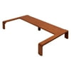 Studio Designs Ponderosa Wood Table Leg Extensions in Sonoma Brown