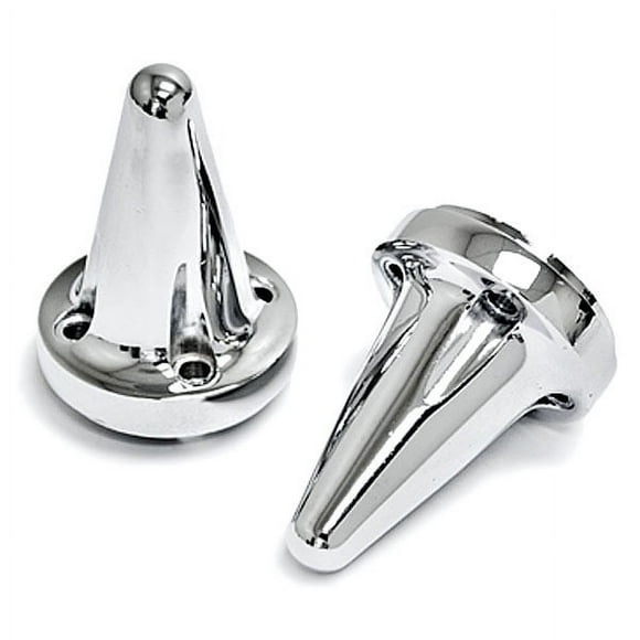 Krator Spiked Bar End Stiletto for Motorcycle Hand Grips Compatible with Victory Cross Country