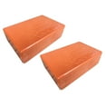 thumbnail image 1 of Xihbxyly Bloque de Yoga Eva, Ladrillo de Espuma Ligero, Color Naranja, Herramienta de Estiramiento para Mayor Flexibilidad, Ejercicio de Pilates, Accesorio de Gimnasio En Casa, Paquete de 2, Fácil de, 1 of 2