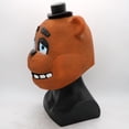 thumbnail image 2 of Máscara de látex de Freddy Bear Five Nights para Halloween, 2 of 2