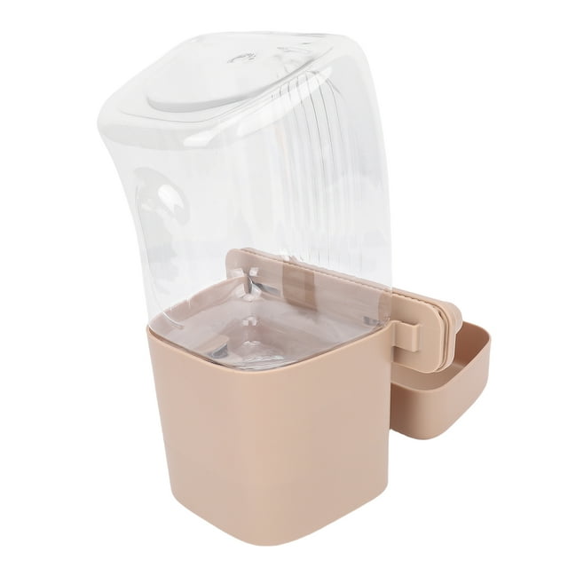 Dispensador De Agua De Jaula De Mascotas, Capacidad Espaciosa De 1200 Ml Fácil De Limpiar Compatibilidad Universal Tazón De Agua Colgante Para Gatos