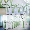 thumbnail image 3 of 40PC Satin Chair Sashes Decorative Bows Satin Chair Sashes Ties Chair Ribbon Bows Chair Cover Band for Wedding Party Ceremony Reception Events Banquet Decoration Sage Green, 3 of 17