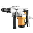 thumbnail image 2 of ZNNT Demolition Jack Hammer Concrete Breaker 1200W Electric Hammer 2 Chisel Bit, 2 of 9