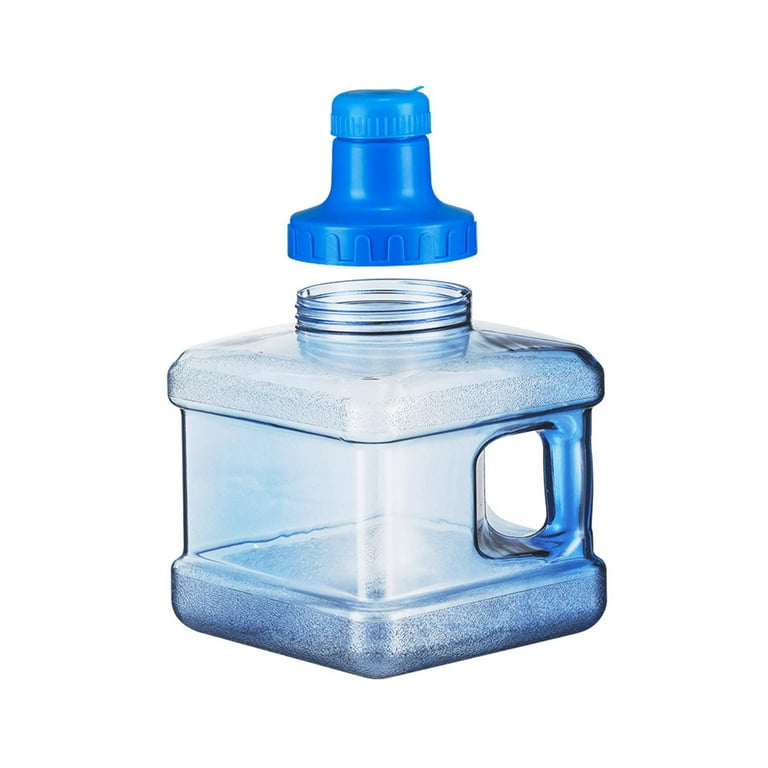 Water Storage Jug with Double Lid Large Capacity Water Tank Water  Containers Water Carrier for Bathing BBQ Survival Drivings Water Dispenser  20cmx19cm