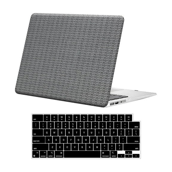 SaharaCase Woven Laptop Case for Apple MacBook Air 15" M2 Chip Laptops Charcoal (LT00019)