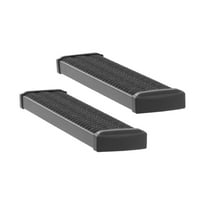 Luverne 415036-570121 Grip Step 7" x 36" Running Boards Blk Textured Powder Coat