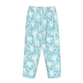 thumbnail image 5 of Xecao Cute Rabbit Women's Straight Lounge Pajama Pants: The Epitome of Relaxed Sleepwear, 5 of 9