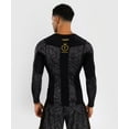 thumbnail image 3 of Venum x Ilia Topuria Unmatched Long Sleeve Rashguard - Black/Gold - Medium, 3 of 5