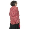 thumbnail image 2 of Weavers Villa Women's Pashmina Wool Blend Indian Handicraft Woven Shawls, Scarf, Wraps [Large Size: 40" X 80"], 2 of 5