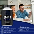 thumbnail image 3 of Memo Blast Advanced Capsules, Maximum Strength Pills Cognitive and Brain, MemoBlast Supplement for Clarity (3 Pack), 3 of 7