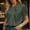 Green, variant on 2026 Summer Women's Knot Neck Short Sleeve Blouse, Satin Rolled Cuff Casual Work Top for Office and Business Casual