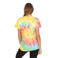 thumbnail image 5 of Daresay Tie Dye Style T-Shirts Women - Fun, Multi Color designs Tops, 5 of 11