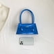 thumbnail image 3 of Bolsa De Hombro Bolso de axila para mujer, diseño de cocodrilo de cuero PU, monedero informal para mujer (azul) Tmvgtek Para Estrenar, 3 of 9